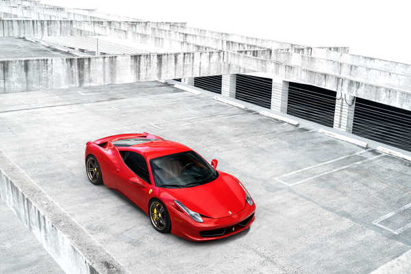 Poster Mobil Ferrari Ferrari 458 Italia APC016
