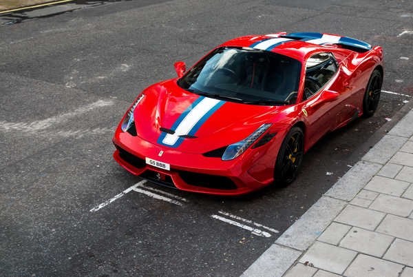 Poster Mobil Ferrari Ferrari 458 Speciale APC008