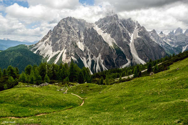 Poster Pemandangan Gunung Italy Mountains 1Z