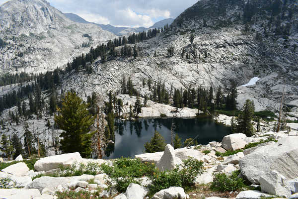 Poster Pemandangan Gunung USA Parks Mountains Lake Stones Scenery Sequoia 1Z