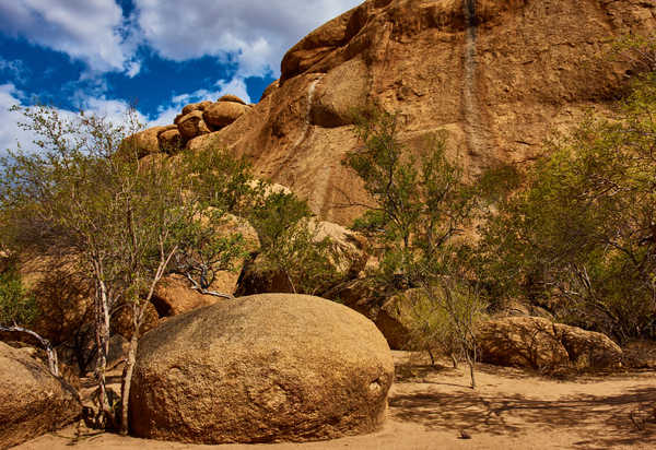 poster pegunungan Stones Erongo mountains Namibia Crag Trees 1Z