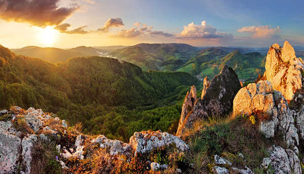 poster gunung Slovakia Mountains 1Z