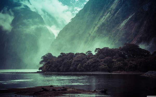 Poster Pemandangan Gunung Mountains Mountain APC 245