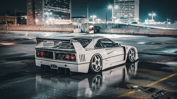 Poster Mobil Ferrari F40 LM Ferrari Ferrari F40 LM APC