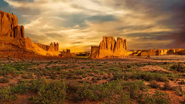 poster pegunungan Mountain Rock National Park Arches National Park1 APC