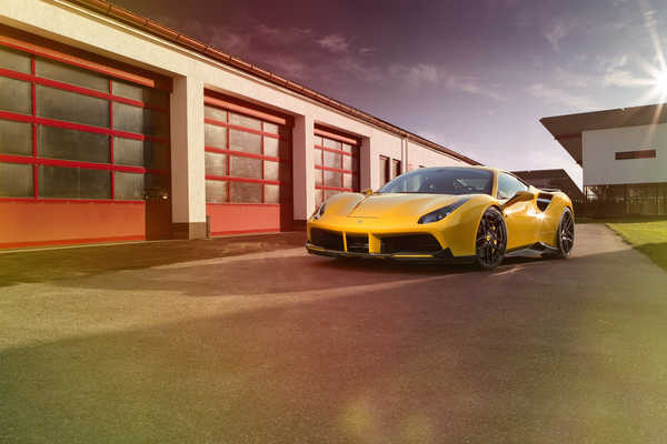 Poster Mobil Ferrari Ferrari 488 APC007 Poster Mobil Ferrari Ferrari 488 APC007