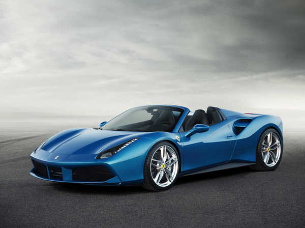 Poster Mobil Ferrari 488 Spider Ferrari Ferrari 488 Spider APC002