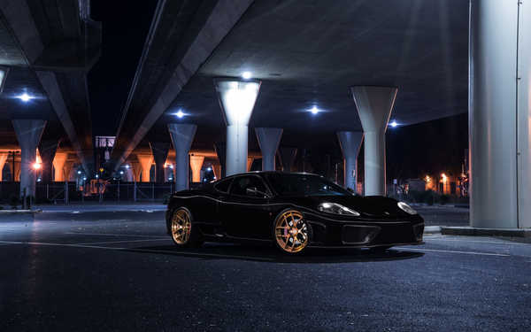 Poster Mobil Black Car Ferrari Ferrari 360 Modena Ferrari Ferrari 360 Modena APC