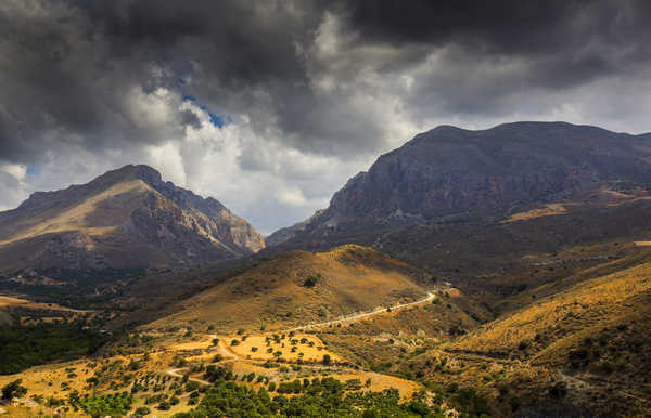 poster gunung Greece Mountains Sky 1Z