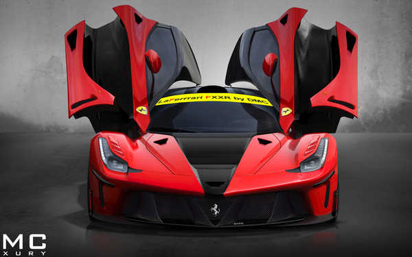 Poster Mobil Vehicle Ferrari Ferrari LaFerrari APC003