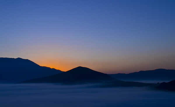 poster gunung Fog Landscape Mountain Nature Sunrise Mountains Mountain APC