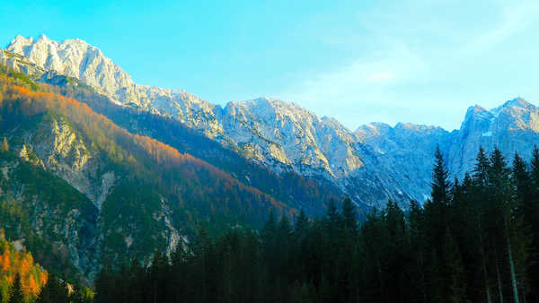 poster pemandangan alam gunung Mountains Mountain APC 072