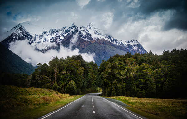 poster gunung Mountains AorakiMount Cook APC 001