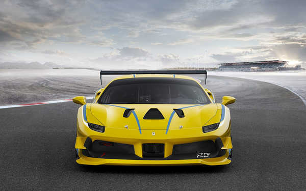 Poster Mobil ferrari 488 challenge 2017 hd 4277WPS