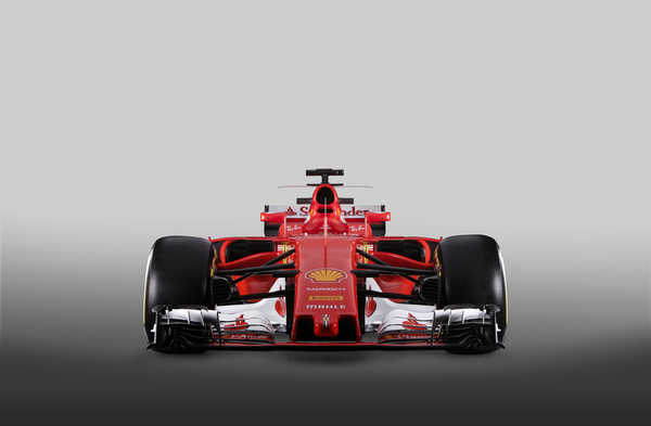 Poster Mobil ferrari sf70h 2017 formula one racing car 4k 6595WPS