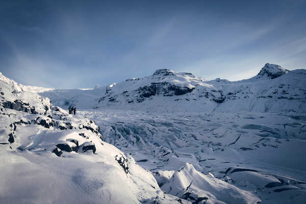 poster pegunungan Iceland Winter Mountains Snow 1Z 001