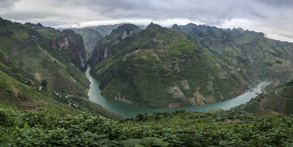 poster gunung Vietnam Mountains Rivers Fields Ha Giang 1Z