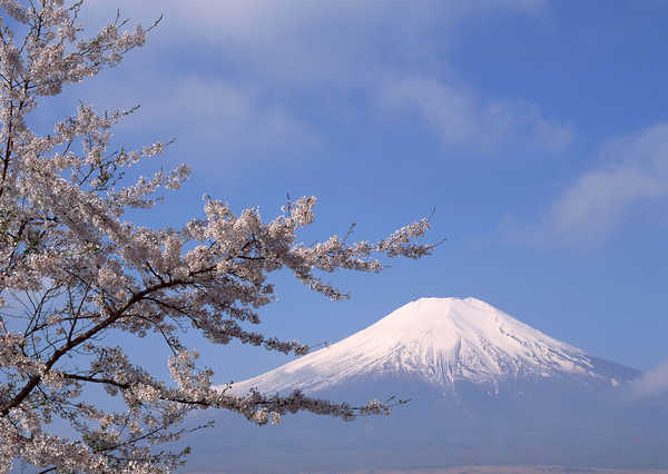 poster gunung Mountain Volcanoes Mount Fuji APC