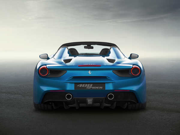 Poster Mobil Ferrari Ferrari 488 Spider APC015