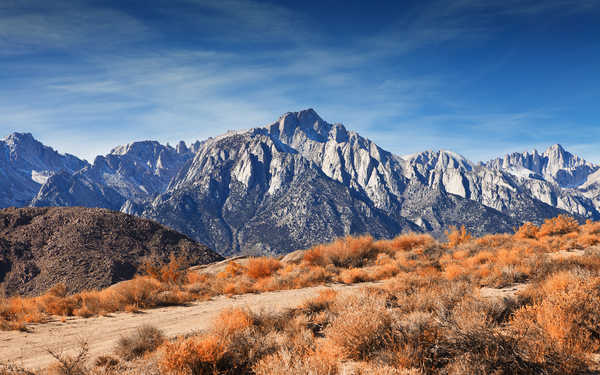 poster pegunungan Blue Cloud Fall Mountain Sky Mountains Mountain APC