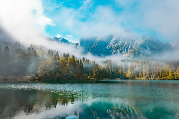 poster gunung Lake Mountain Nature Lakes Lake APC 004