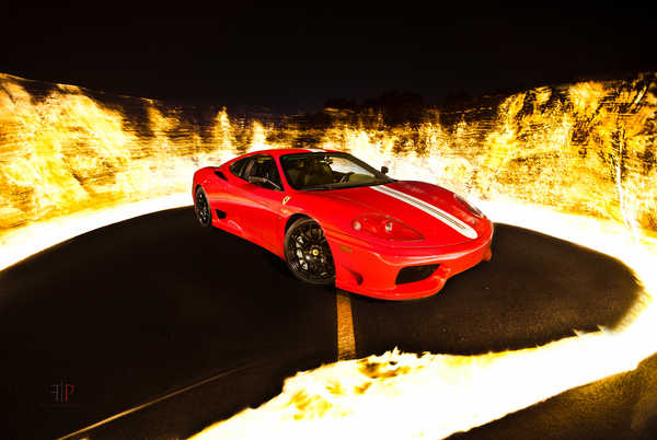 Poster Mobil Vehicles Ferrari 360 Challenge Stradale APC003