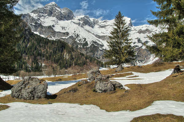 poster pegunungan Mountains Winter Scenery 1Z