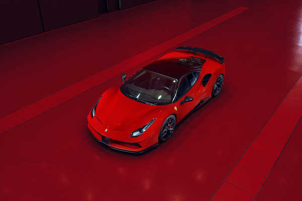 Poster Mobil Ferrari Ferrari 488 APC058