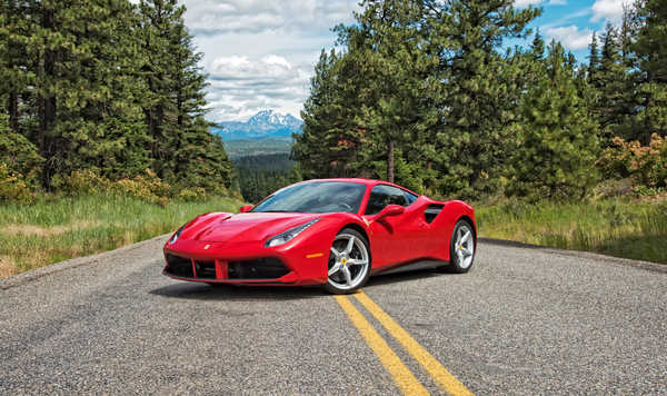 Poster Mobil Ferrari Ferrari 488 APC050