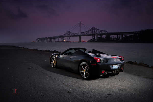 Poster Mobil Ferrari Ferrari 458 Spider APC002 Poster Mobil Ferrari Ferrari 458 Spider APC002