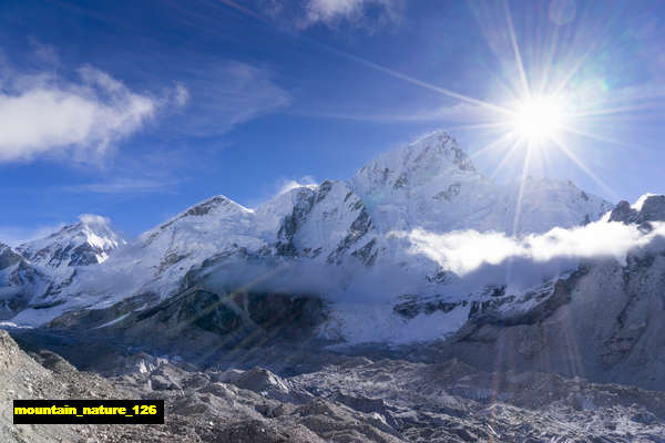 poster gunung mountain 126