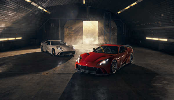 Poster Mobil ferrari 812 superfast n largo novitec 2019 4k WPS