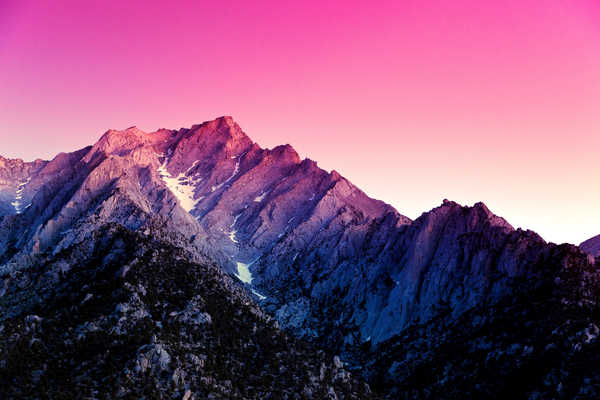 Poster Pemandangan Gunung Cliff Mountain Nature Pink Mountains Mountain APC