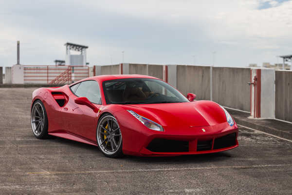 Poster Mobil Ferrari Ferrari 488 APC005 Poster Mobil Ferrari Ferrari 488 APC005