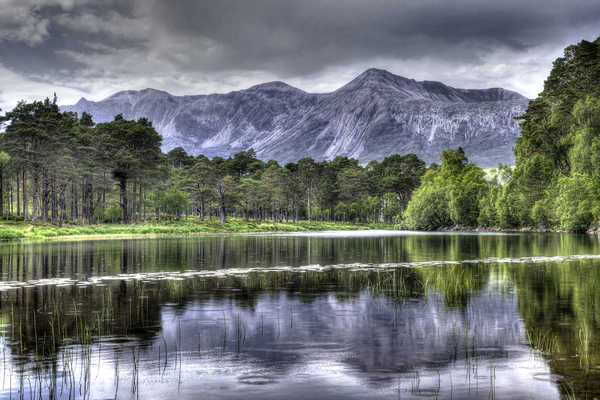 poster pemandangan alam gunung United Kingdom Mountains 1Z