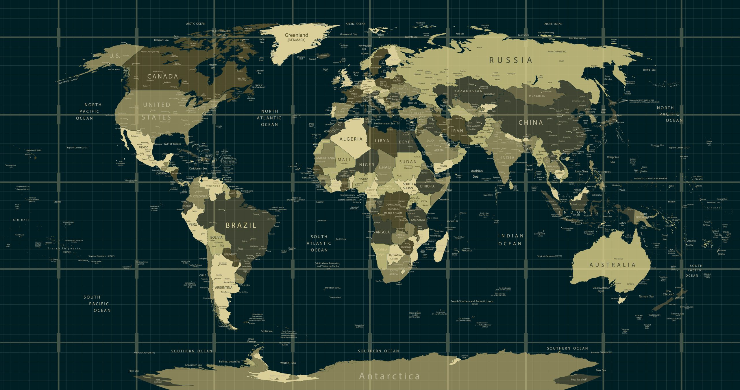 Peta Dunia world maps 024
