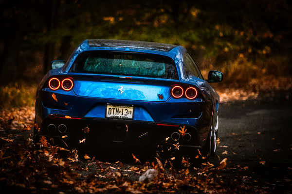 Poster Mobil ferrari gtc4lusso t hd WPS