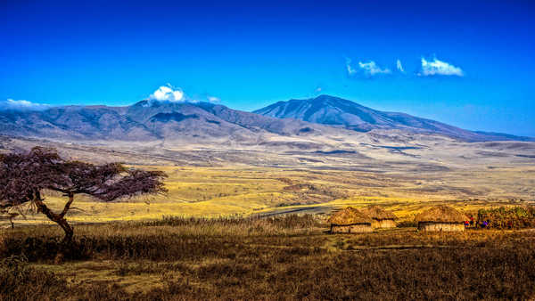 Poster Pemandangan Gunung Mountains Scenery Africa 1Z