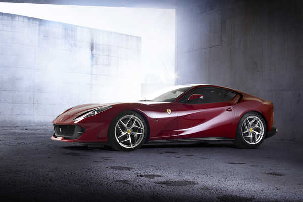 Poster Mobil ferrari 812 superfast sports cars 4k WPS002
