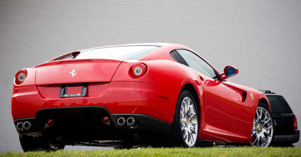 Poster Mobil Ferrari Ferrari Ferrari 599 GTB Fiorano APC001