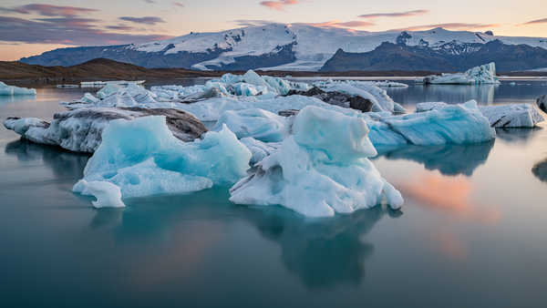 poster gunung Iceland Water Mountains Ice Snow 1Z