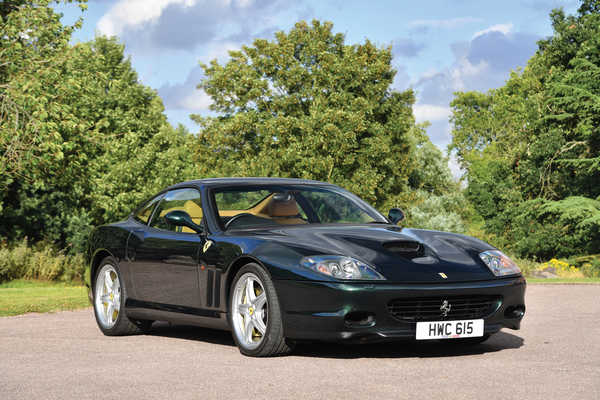 Poster Mobil Ferrari 2002 06 575 M Maranello F1 Pininfarina 1ZM