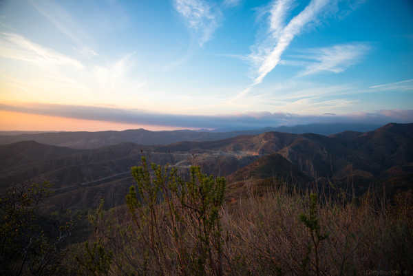 poster pegunungan Mountains Sky Scenery 1Z 002