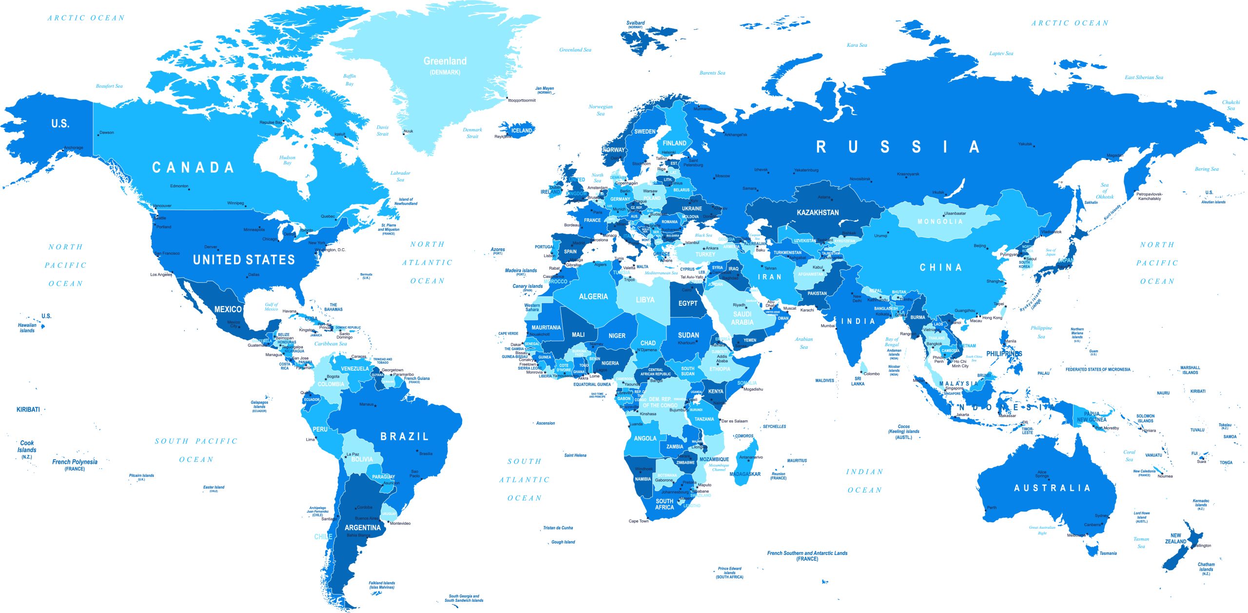 Peta Dunia world maps 050