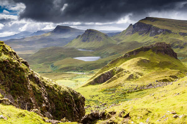 poster pemandangan alam gunung Lake Landscape Mountain Scotland Earth Landscape APC 003