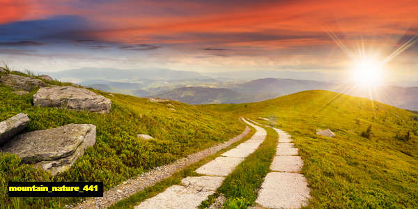 poster gunung mountain 441