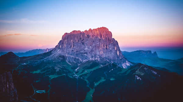 poster gunung mountain peak rocks south tyrol italy 4k WPS