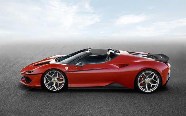 Poster Mobil ferrari j50 2017 hd 4414WPS