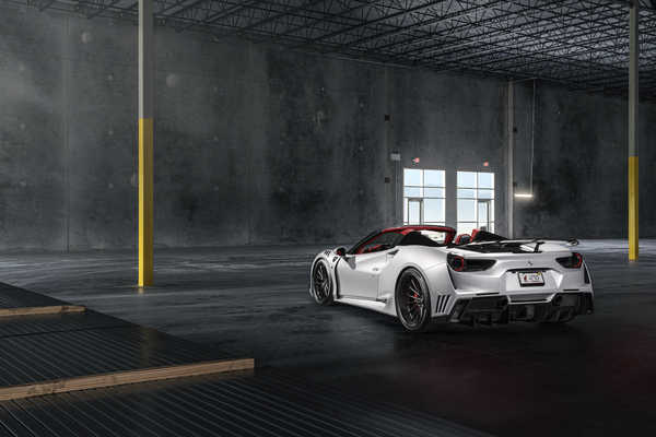 Poster Mobil Ferrari Ferrari 488 APC057