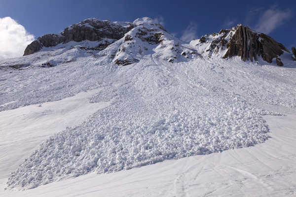 poster gunung Mountains Winter Snow 1Z